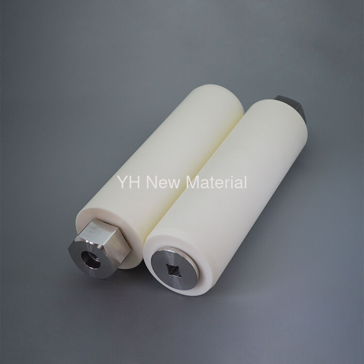 Metalized Alumina Ceramic Plunger High Precision Al2o3 Oxide Parts Custom Size