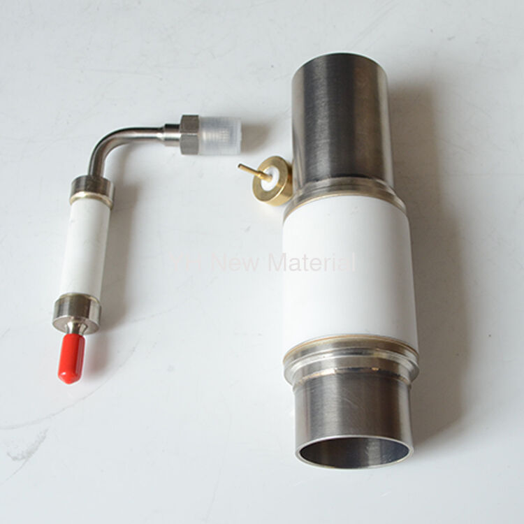 High Voltage Ceramic Vacuum Break Electrical Isolator For UHV Systems With Metal Flange