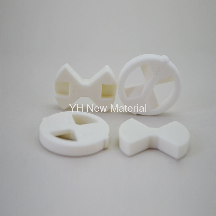 High Purity Valve Alumina Ceramic Disc Anti Corrosion Alumina Ceramic Components