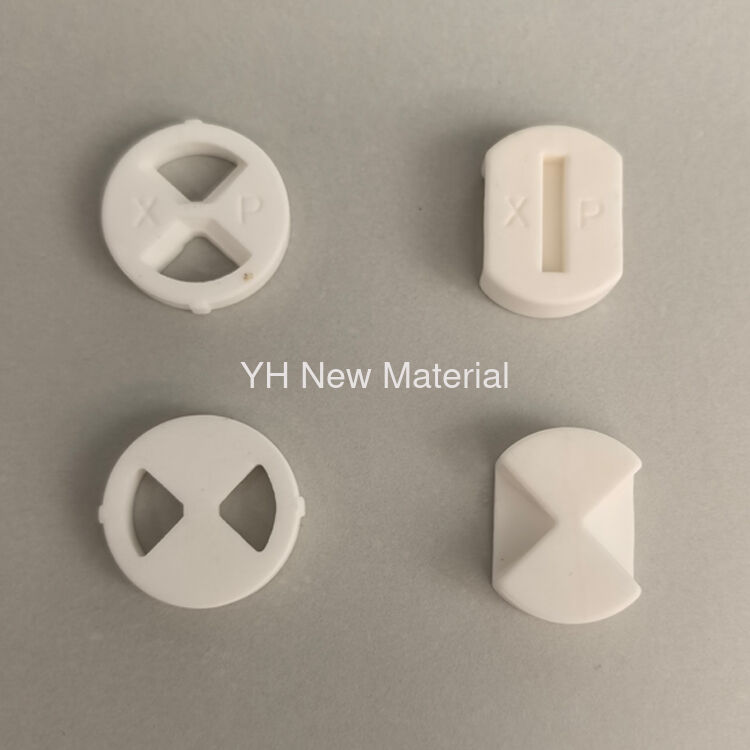 OEM ODM Alumina Ceramic Discs For Spline Long Spindle Brass Headwork