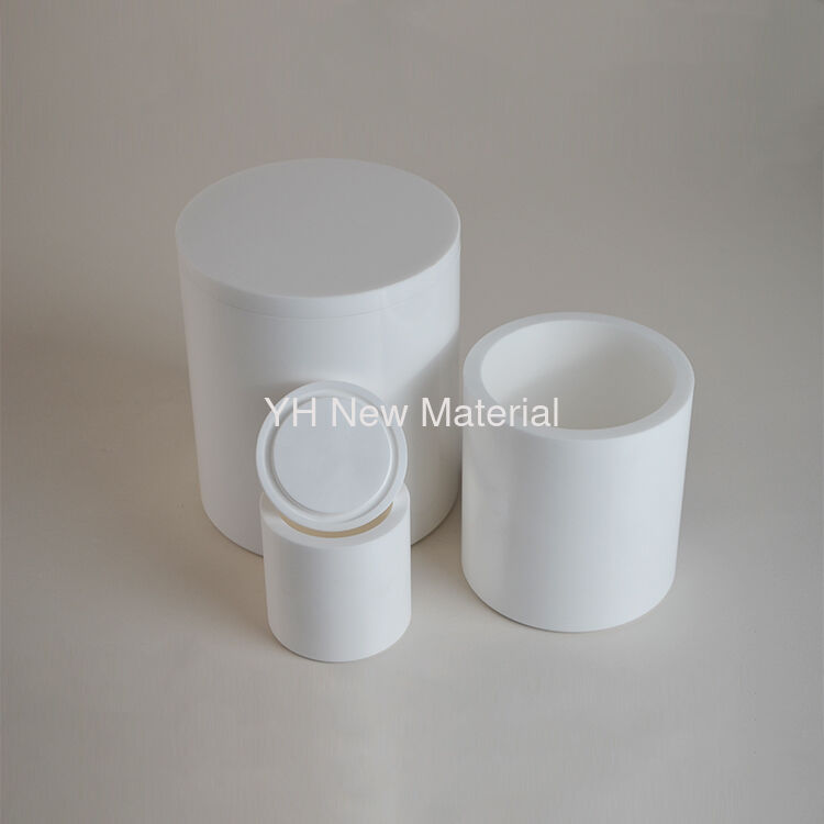 Porcelain Boat Cover Zirconia Ceramic Jar For Ball Mill Zirconia Planetary 500cc