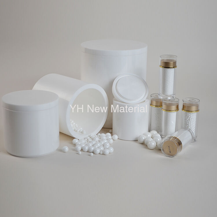 Customized Zirconia Grinding Jar With Lid 50ml 100ml 250ml 1000ml 1500ml 2000ml 2500ml