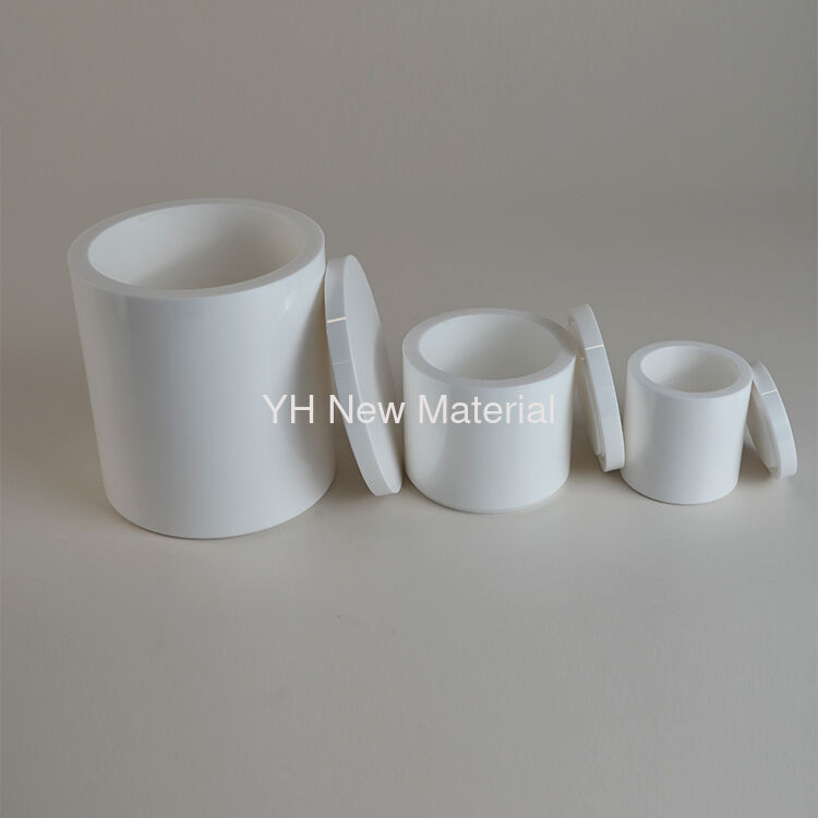 Customized Size Zirconia Ball Mill Jar Zirconia Ceramic Laboratory Grinding Pot With Lid