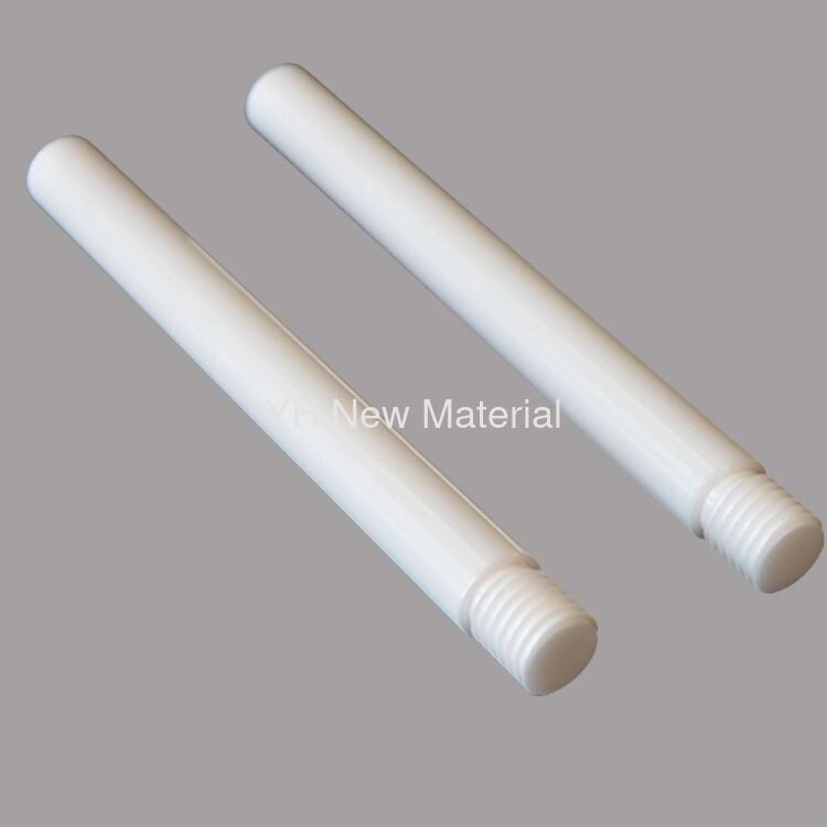 Yttria Stabilized ZrO2 Zirconia Ceramic Insulator Rod High Strength Precision