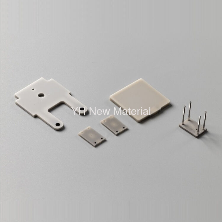 OEM AIN Aluminum Nitride Ceramic Substrate Aluminum Nitride Thermal Conductive Sheet