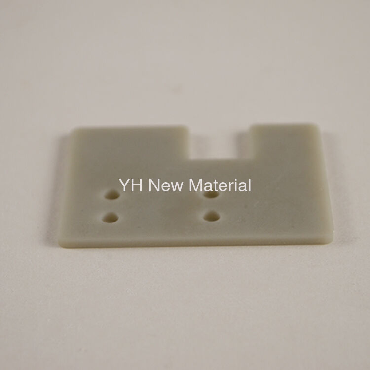 Aluminum Nitride Ceramic Plate Disc Industrial Ceramic Bending Processing Service