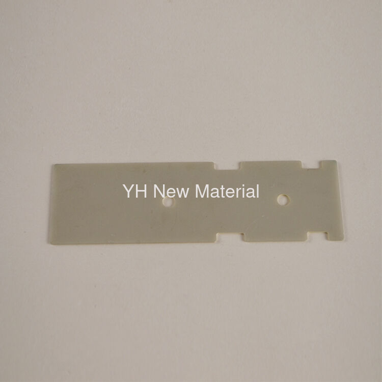 Custom Special Shape Aln Aluminum Nitride Ceramic Components Structural Parts