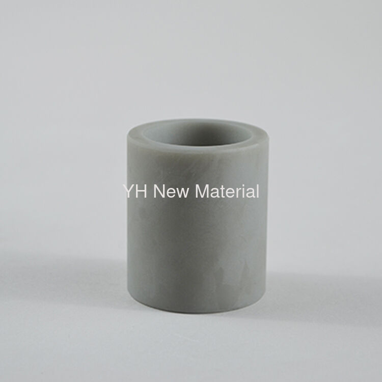 Customizable Aluminium Nitride AIN Parts AlN Structural Components Tube Sleeve