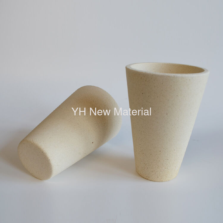 Crusible Fire Assay Crucibles Melt Ceramic Cup 500Ml For Furnace Equipment
