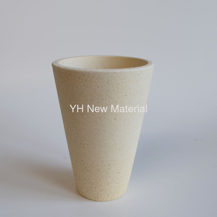 Refractory Material Fire Clay Melting Crucible For Laboratory Gold Assay