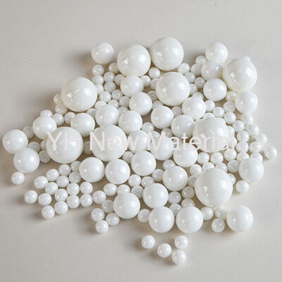 OEM Yttrium stabilizzato perline di ossido di zirconio 3 mm perline di zirconio ceramica colore bianco
