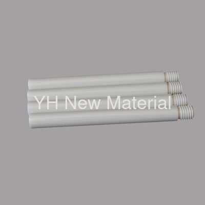 Polished Zirconia Ceramic Parts Abrasion Resistance Shaft Rod Insulated High Temperature